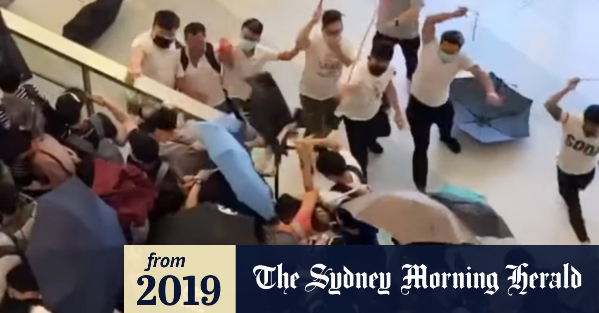 Hong Kong protests Triads linked to violent proChina gangs